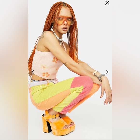 The Ragged Priest Patchwork Corduroy
Mom Jeans Sz Xs - Picture 7 of 9